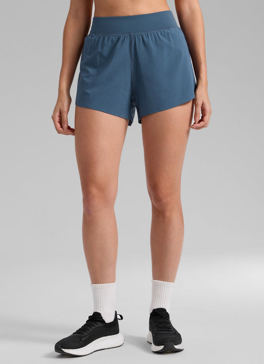 Feathery-Fit Soft Dolphin Lined Shorts 3''