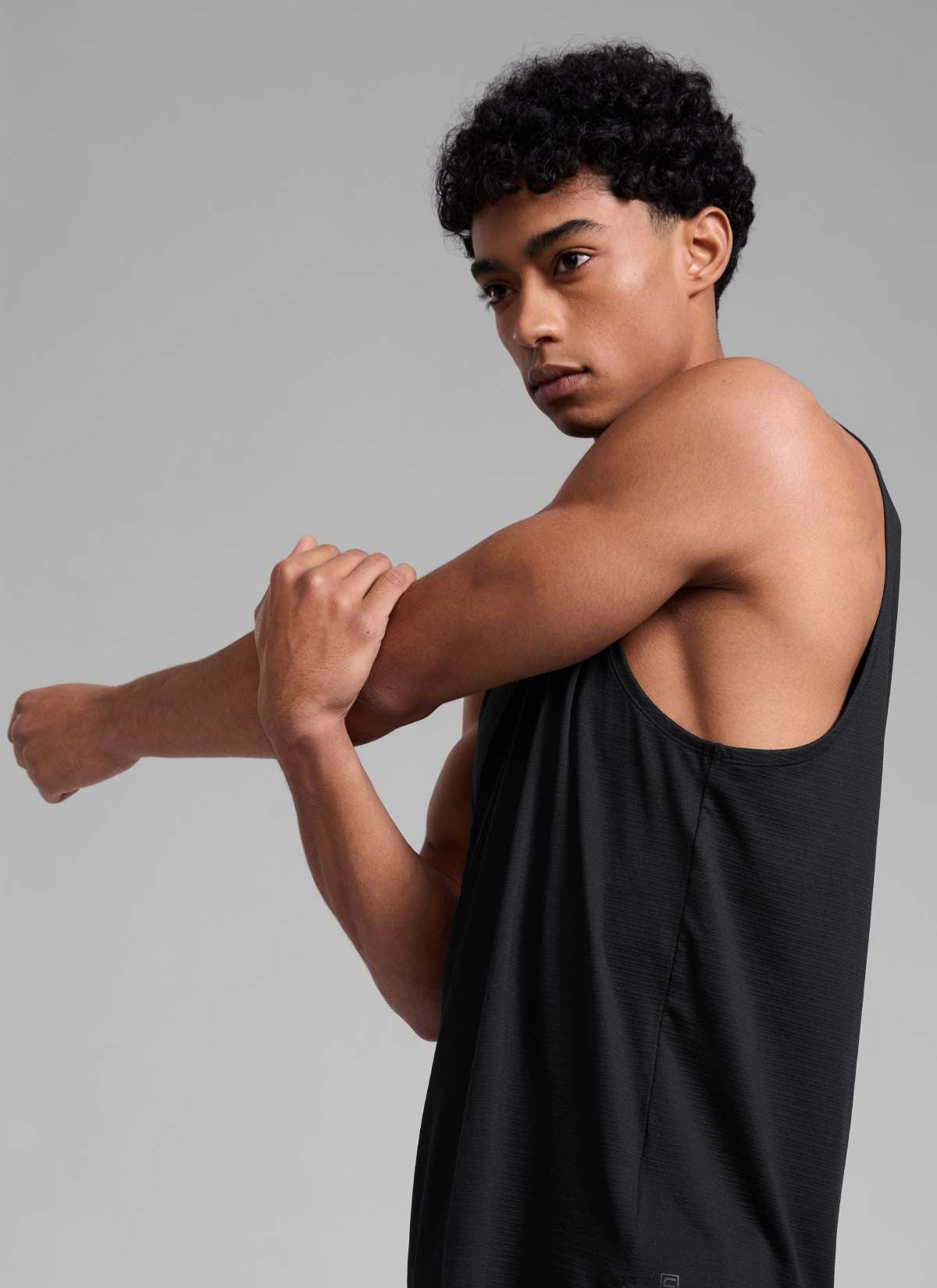Lightweight Side Slits Narrow Shoulder Tank