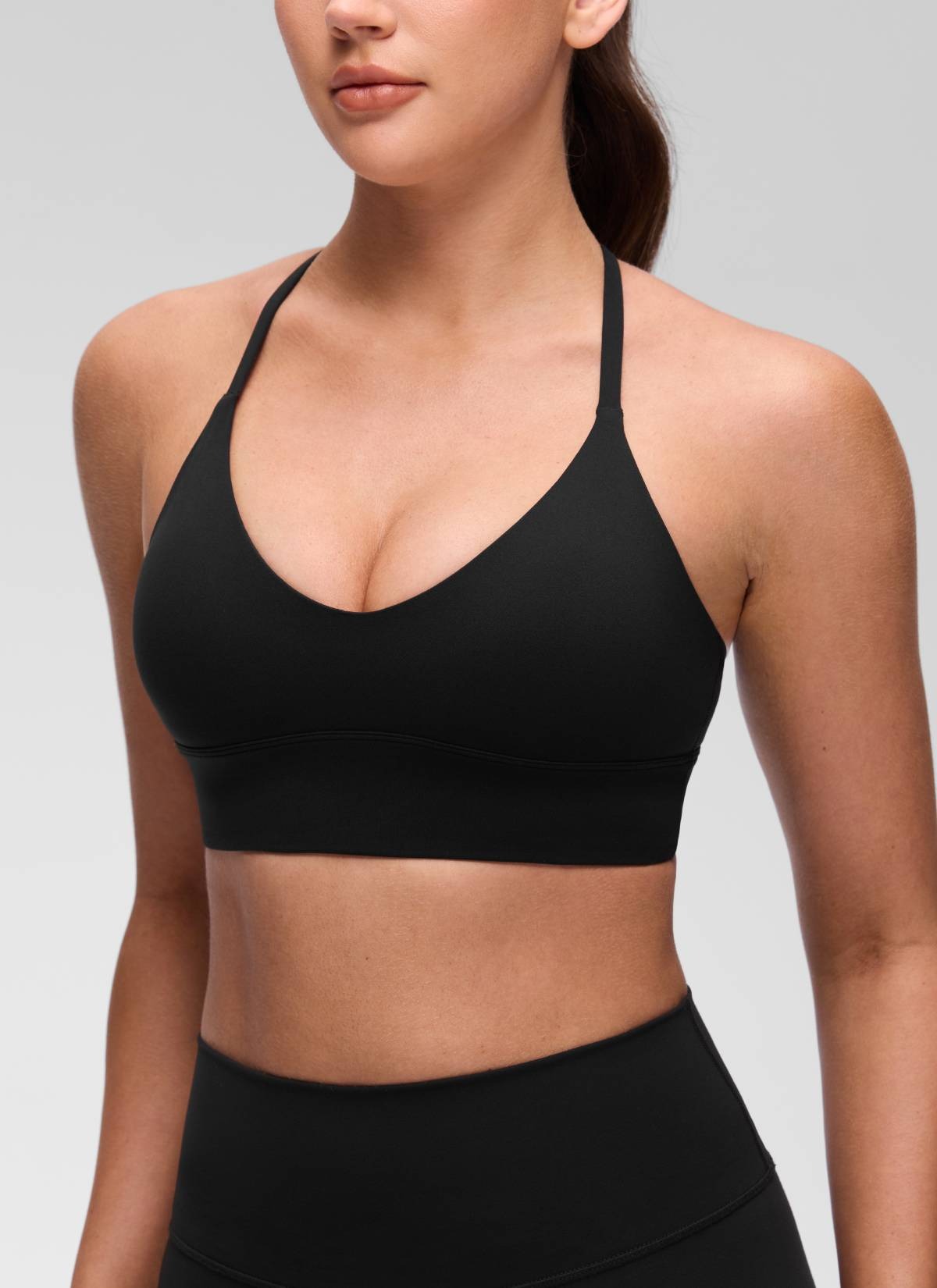 Butterluxe Cross Back Longline Sports Bra