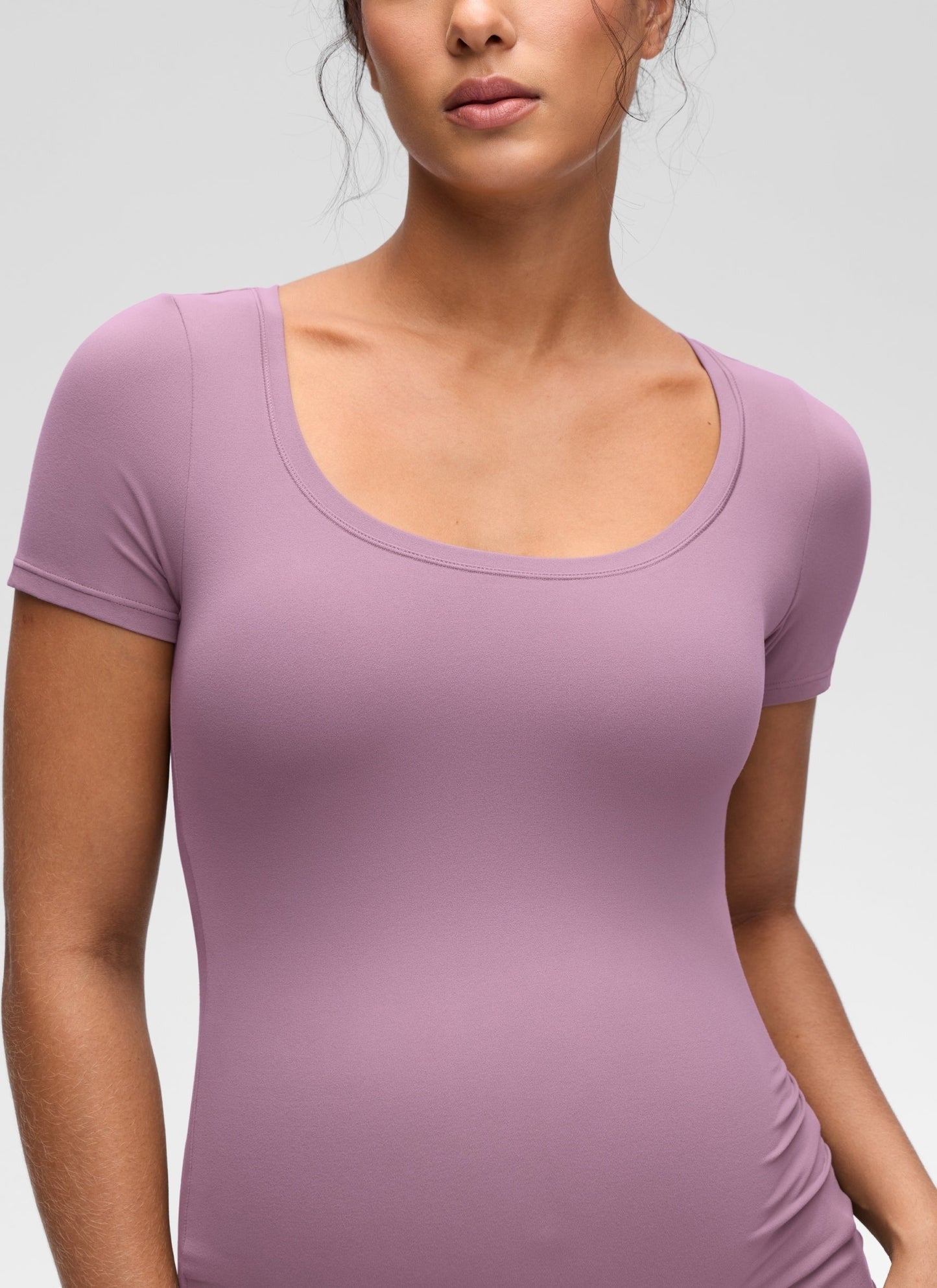 Softembrace Maternity U Neck Short Sleeve