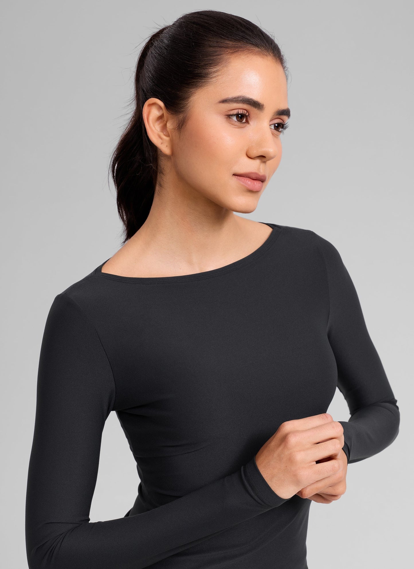 Cloudweight Boat Neck Long Sleeve