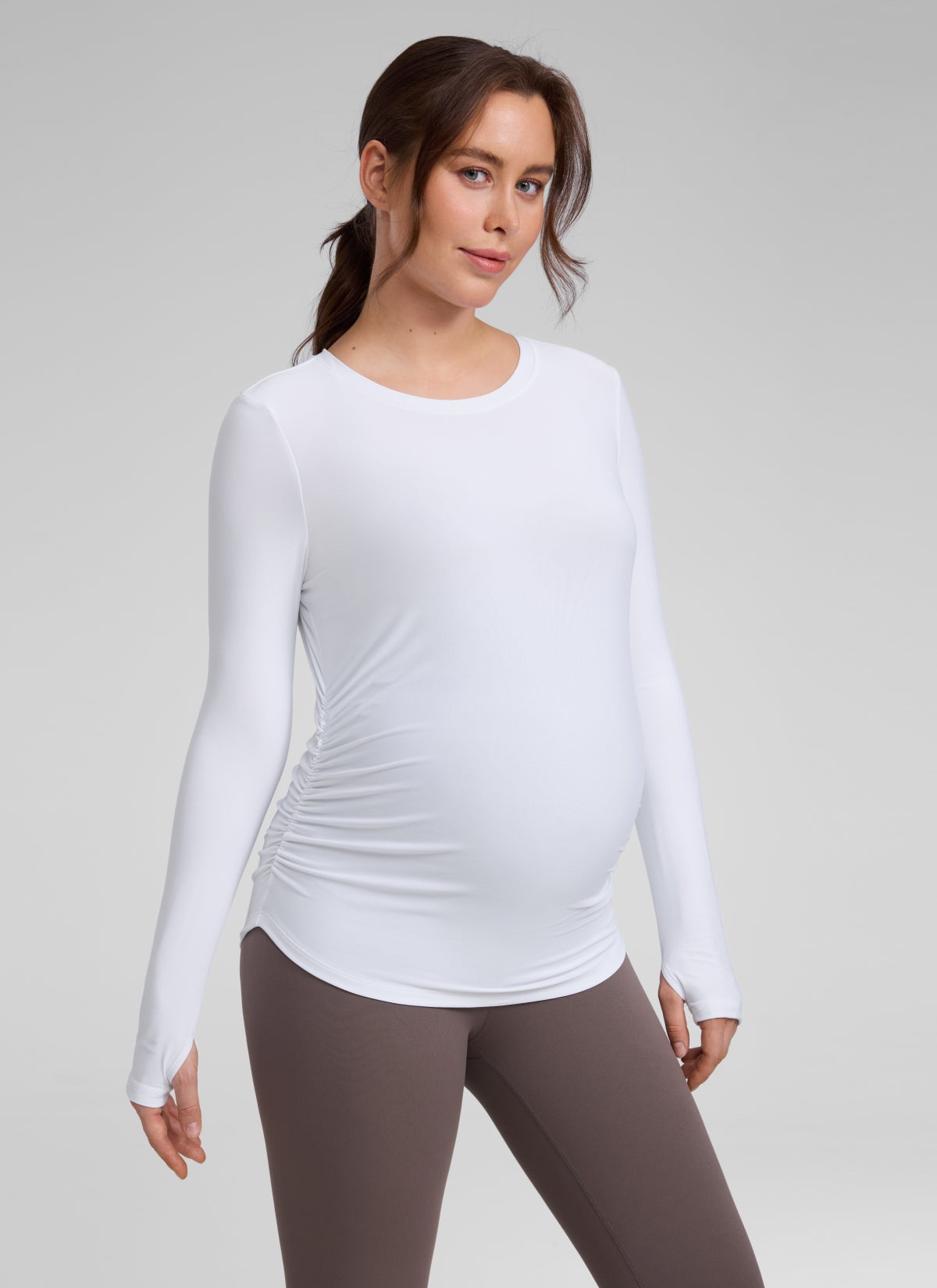 Cloudweight Maternity Ruched Long Sleeve