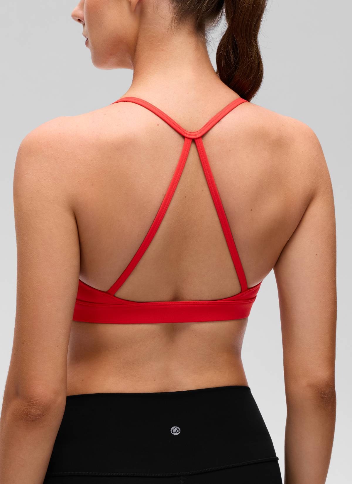 Butterluxe Thin Strap Cross Back Sports Bra