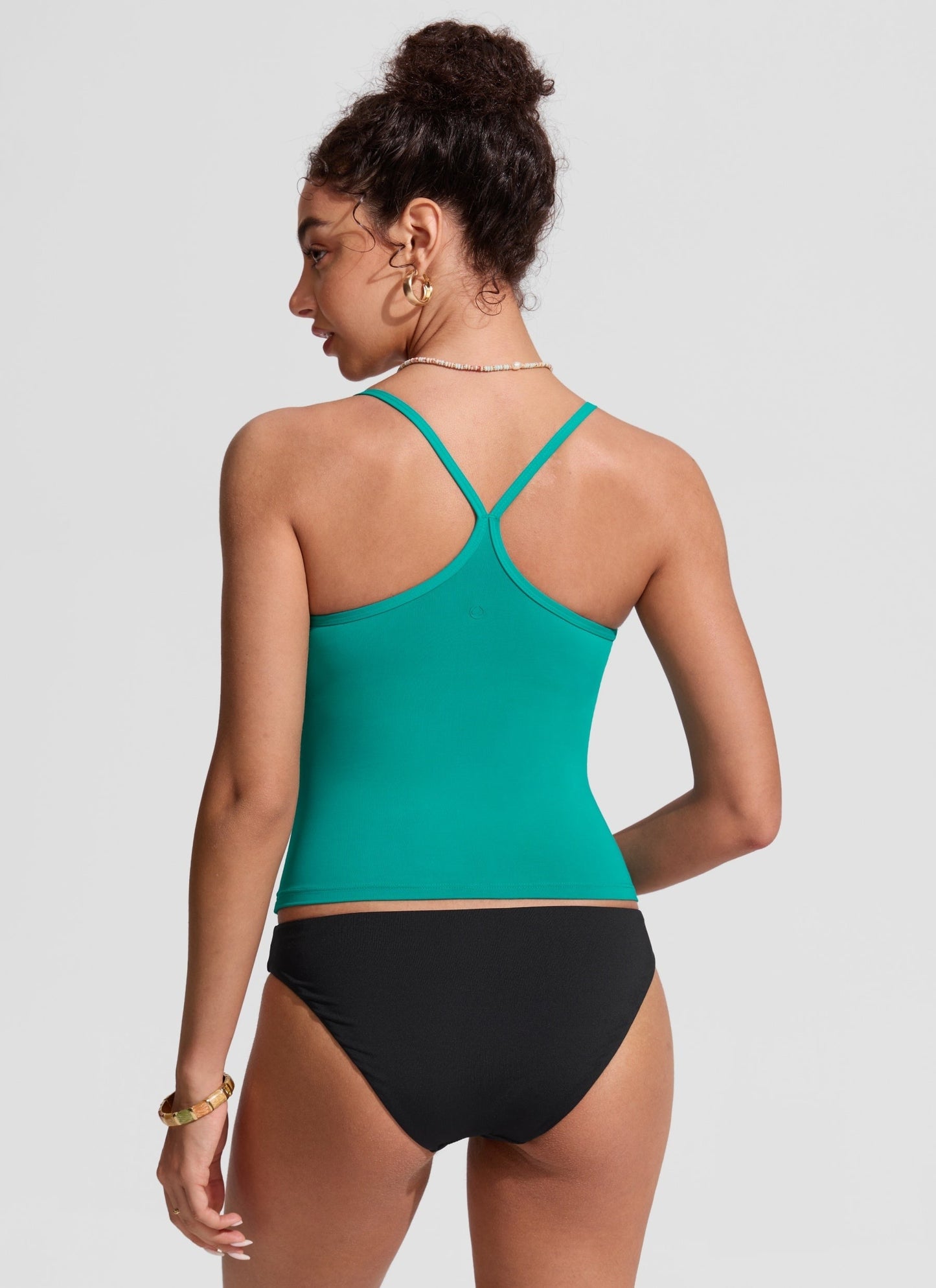 Sunshine Racerback Spaghetti Strap Tankini