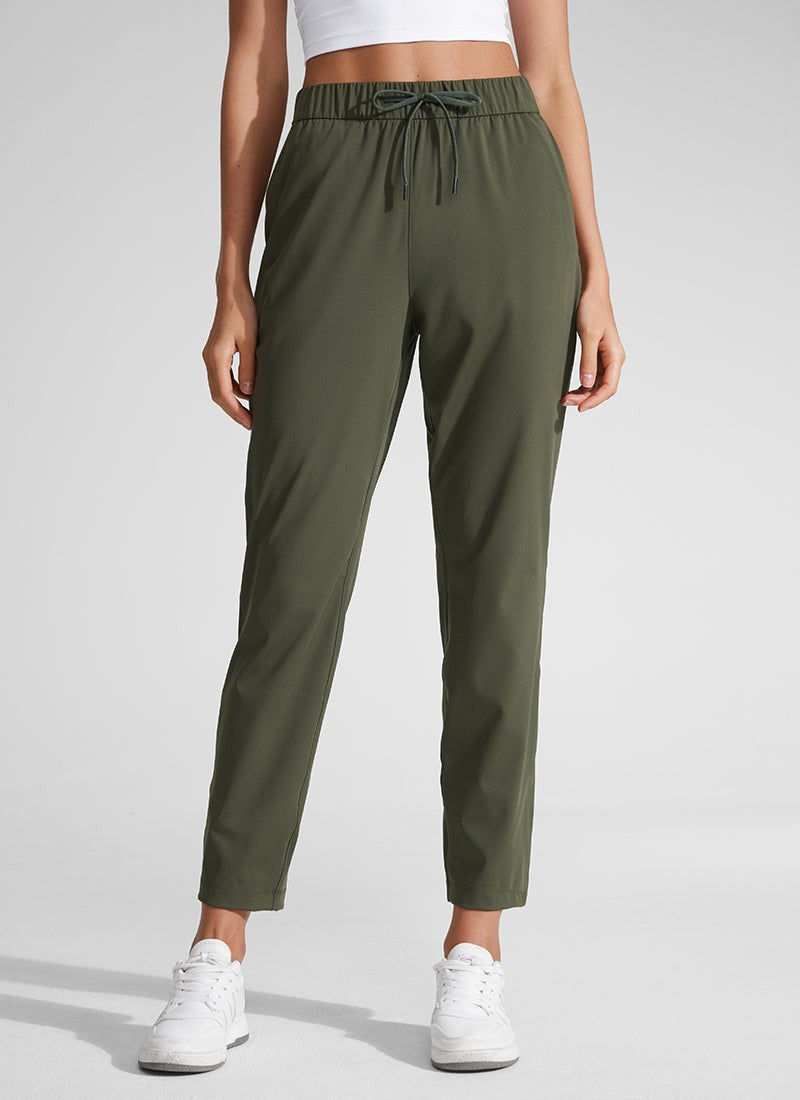 Stretch Drawstring 7/8 Pocket Pant 27''