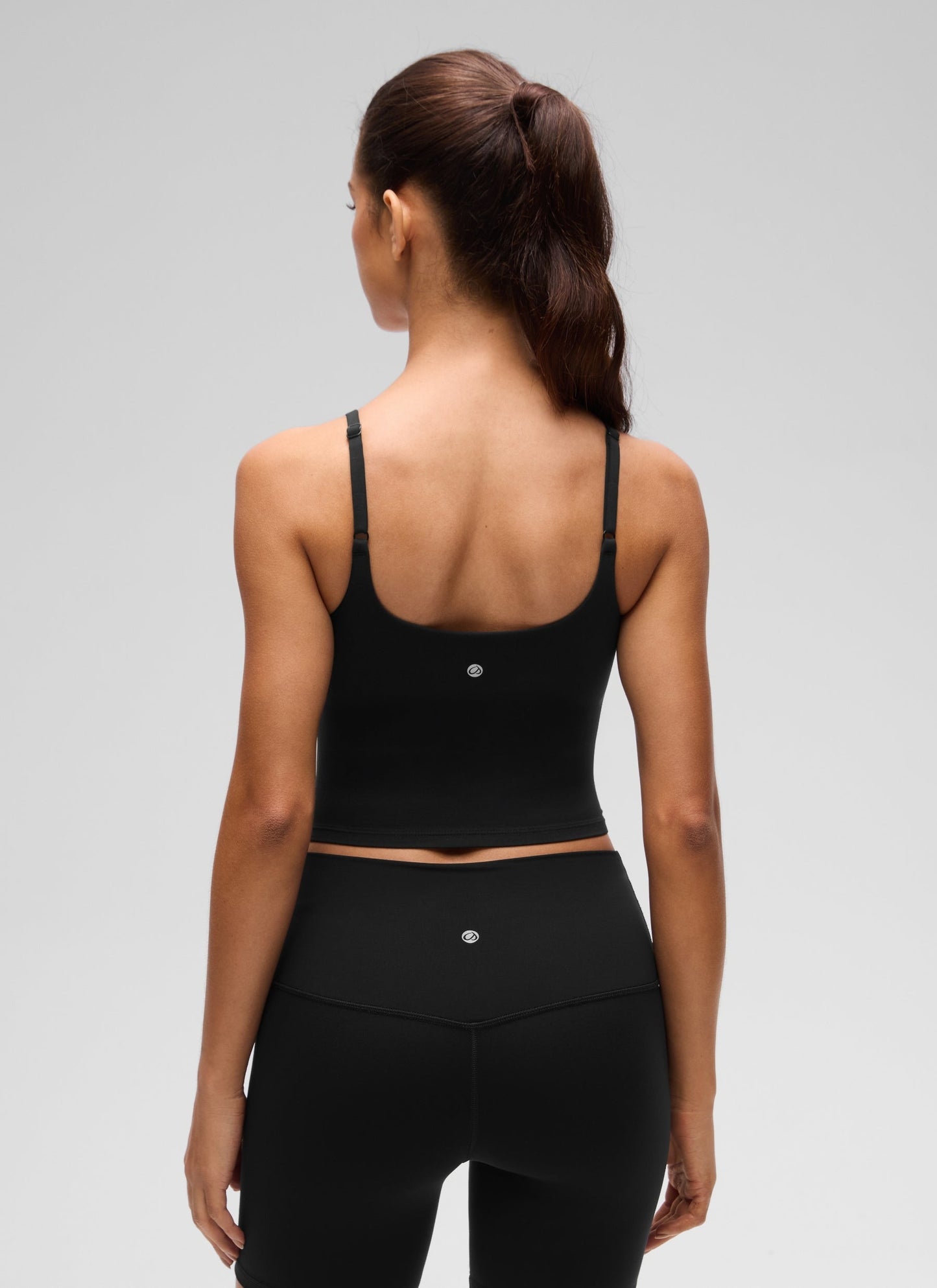Butterluxe V Neck Ruched Built in Bra Tank