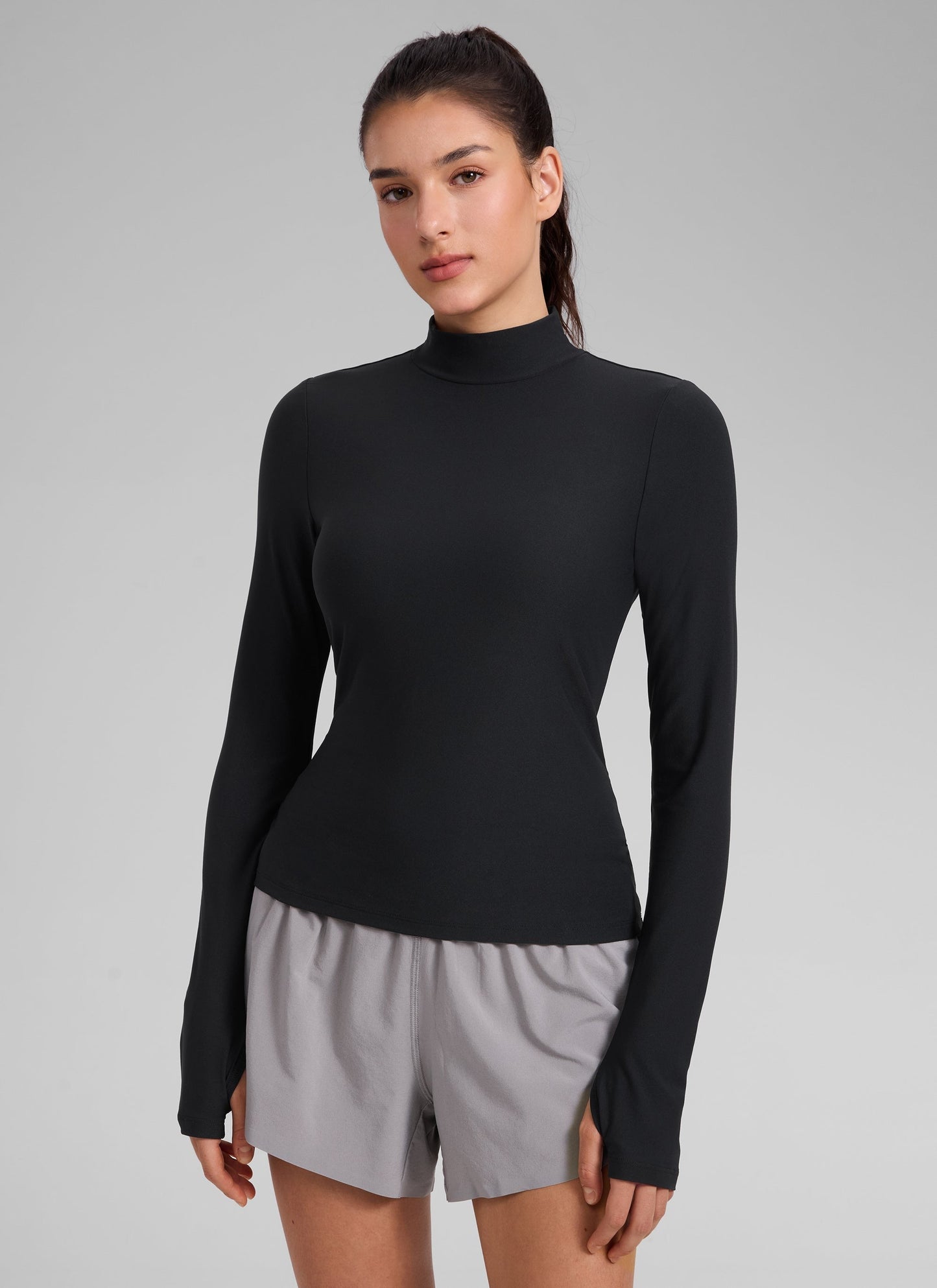Cloudweight Mock Neck Long Sleeve