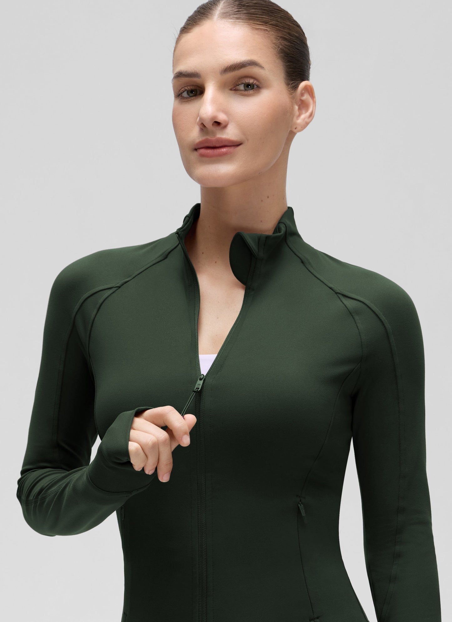 Butterluxe Waist Length Full Zip Jacket