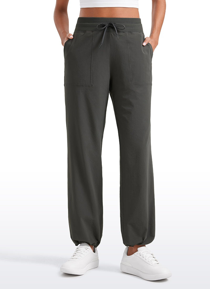 Strech Straight Leg High Rise Pant 30''