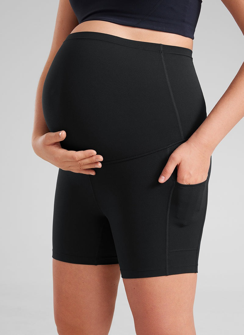 Butterluxe Maternity Pocket Shorts 5''