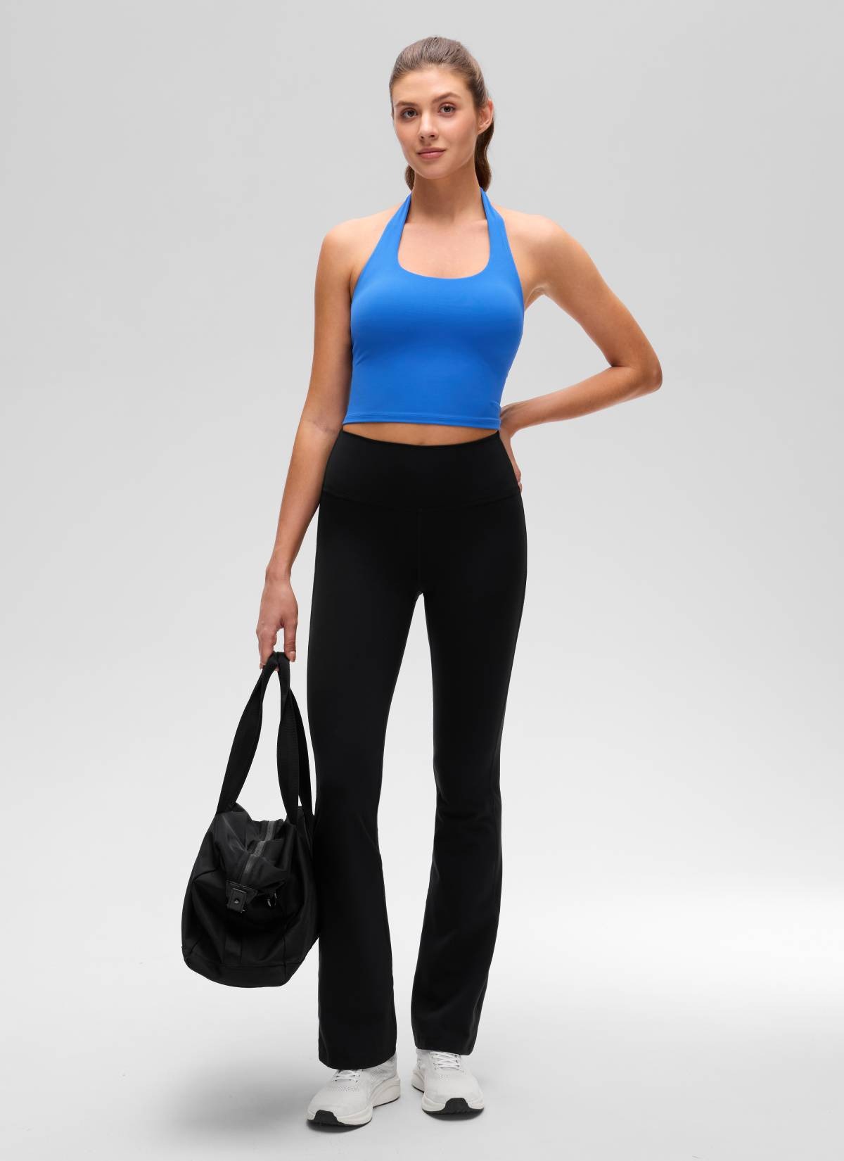 Butterluxe Built in Bra Halter Tank