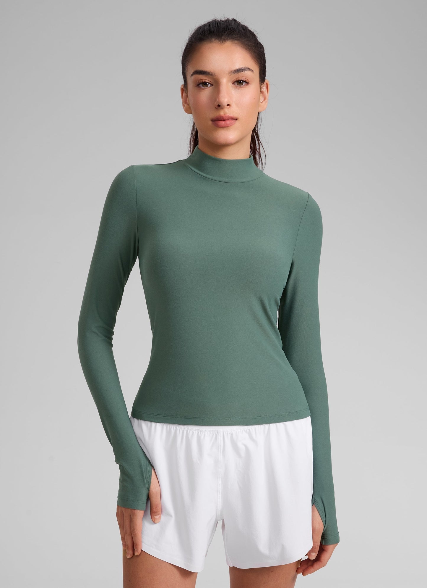 Cloudweight Mock Neck Long Sleeve
