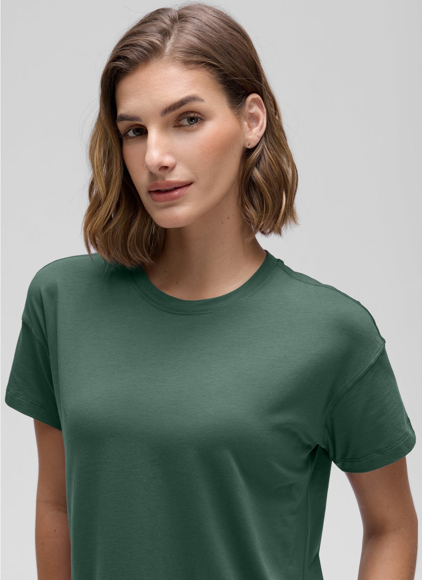 Pima Cotton Loose Fit Short Sleeve