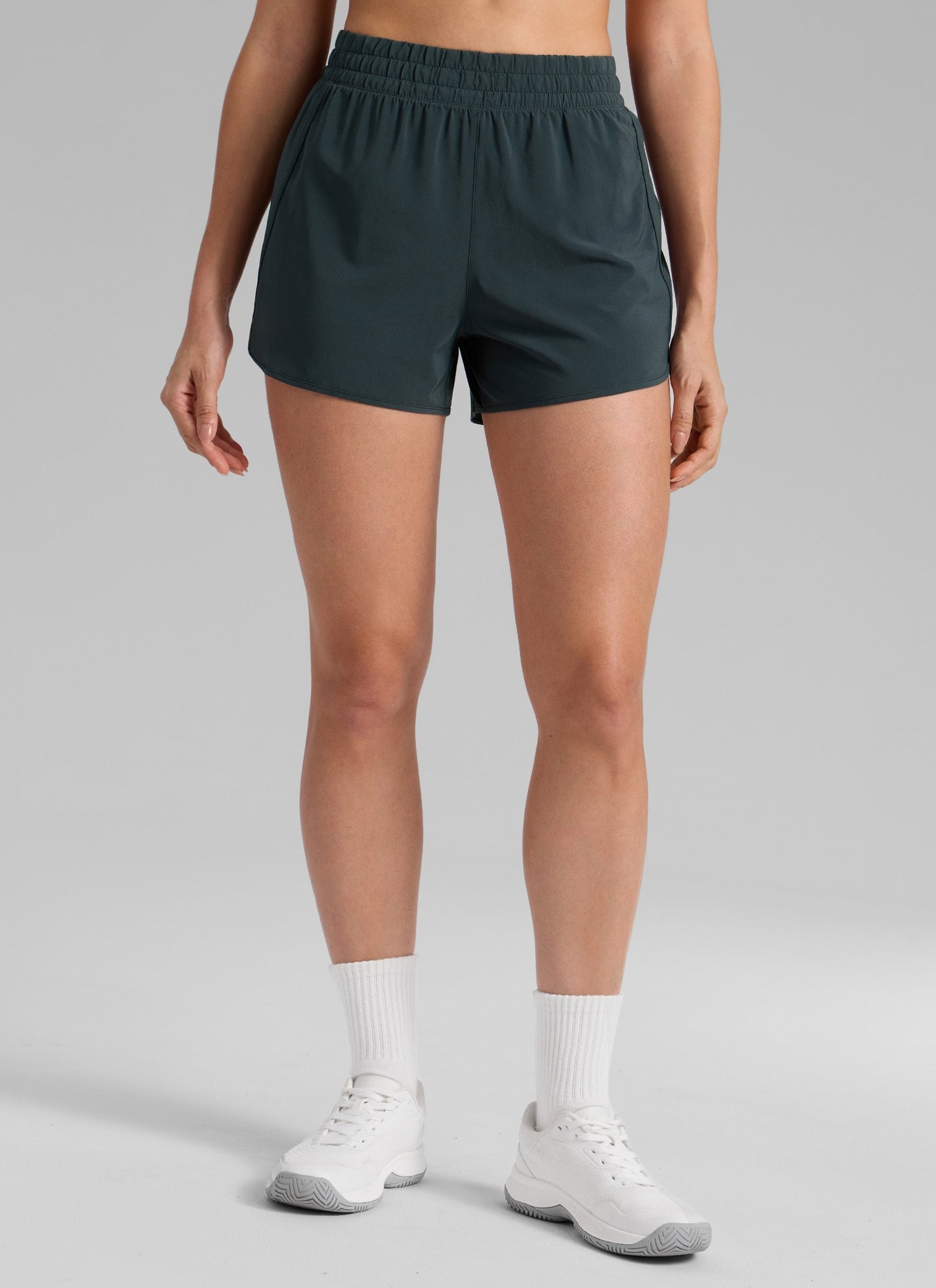 Feathery-Fit Soft High Rise Lined Shorts 3''