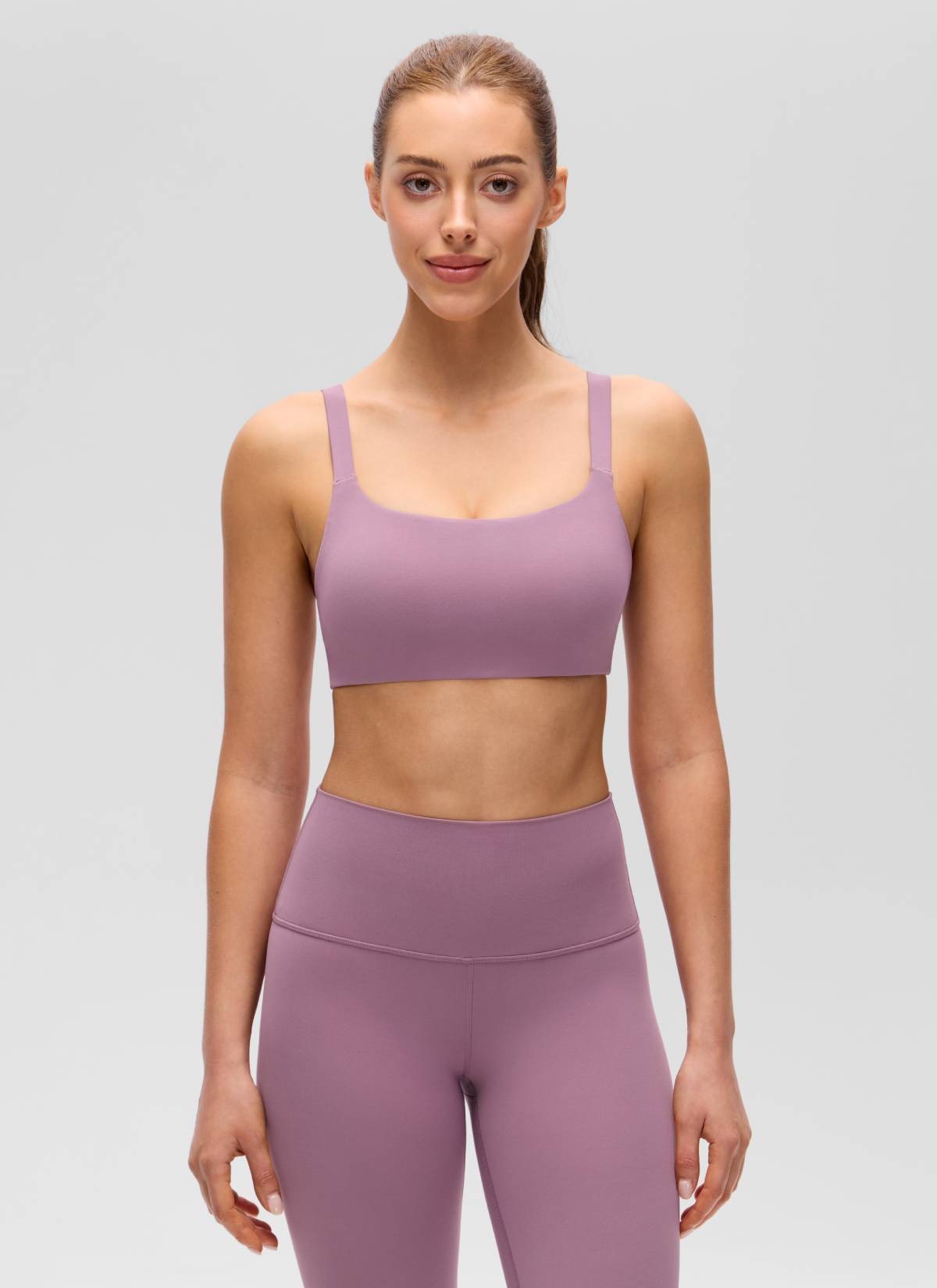 Butterluxe Adjustable Wide Strap Sports Bra