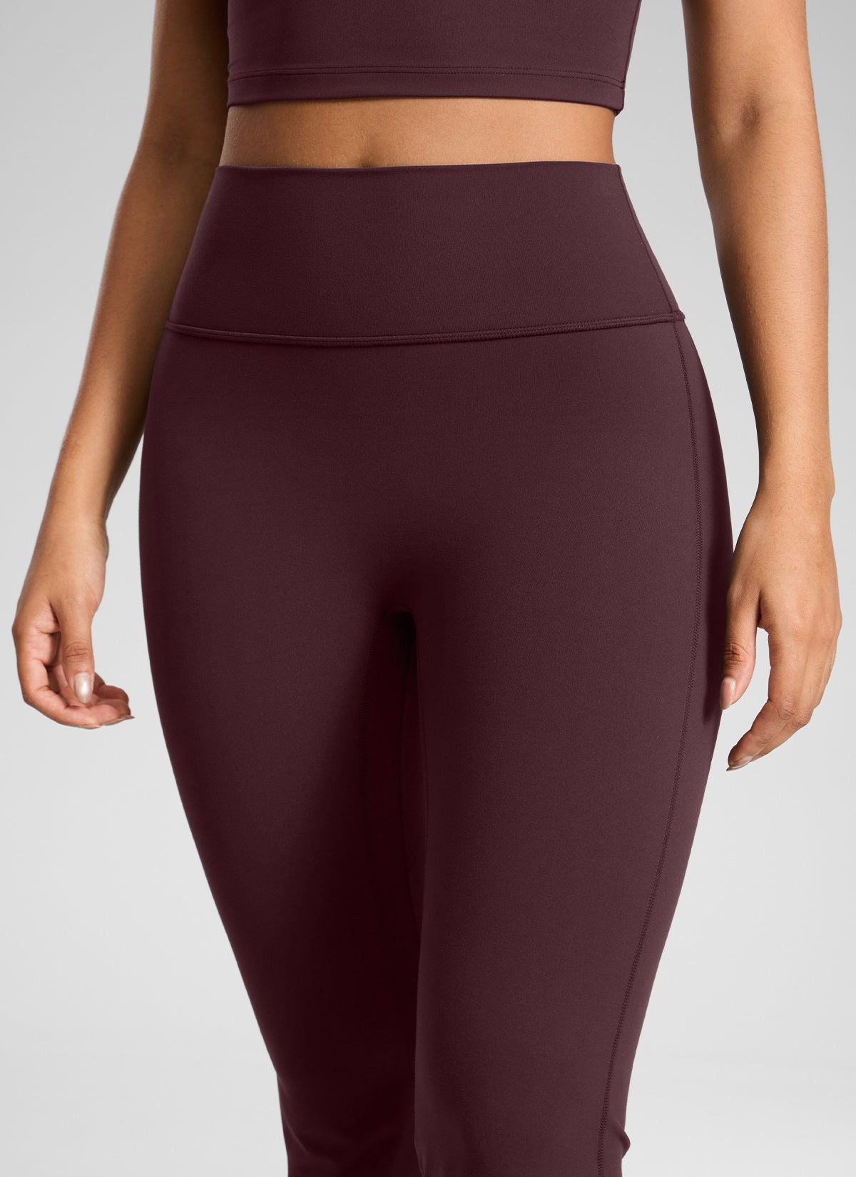 SecretsculptTM No Front Seam Flare Legging 31''