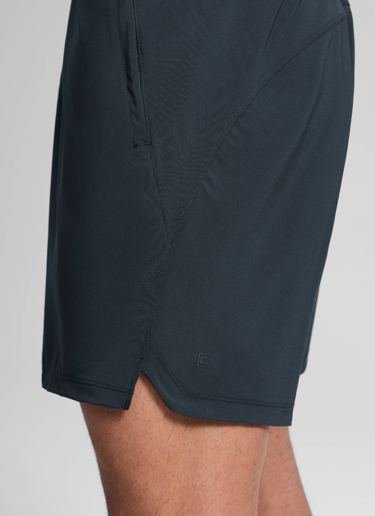 Feathery-Fit Soft Linerless Split Shorts 7"