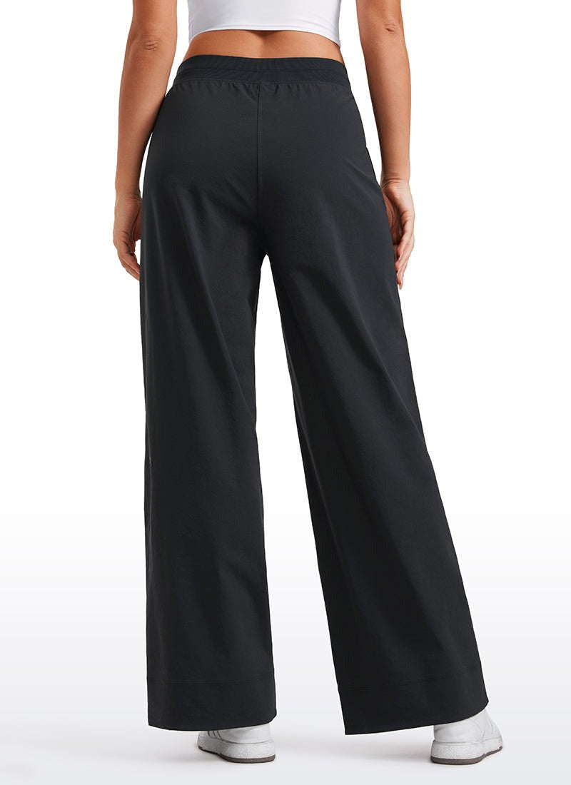Stretch Wide Leg Casual Pant 30"