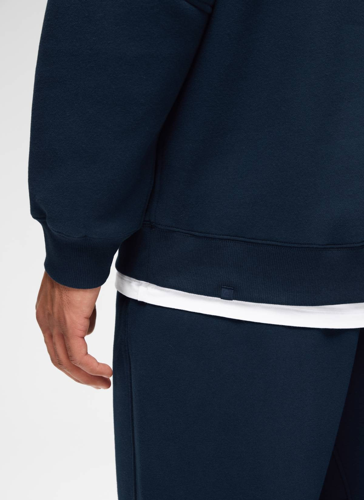 Fleece Lined Pullover Sweatshirt
