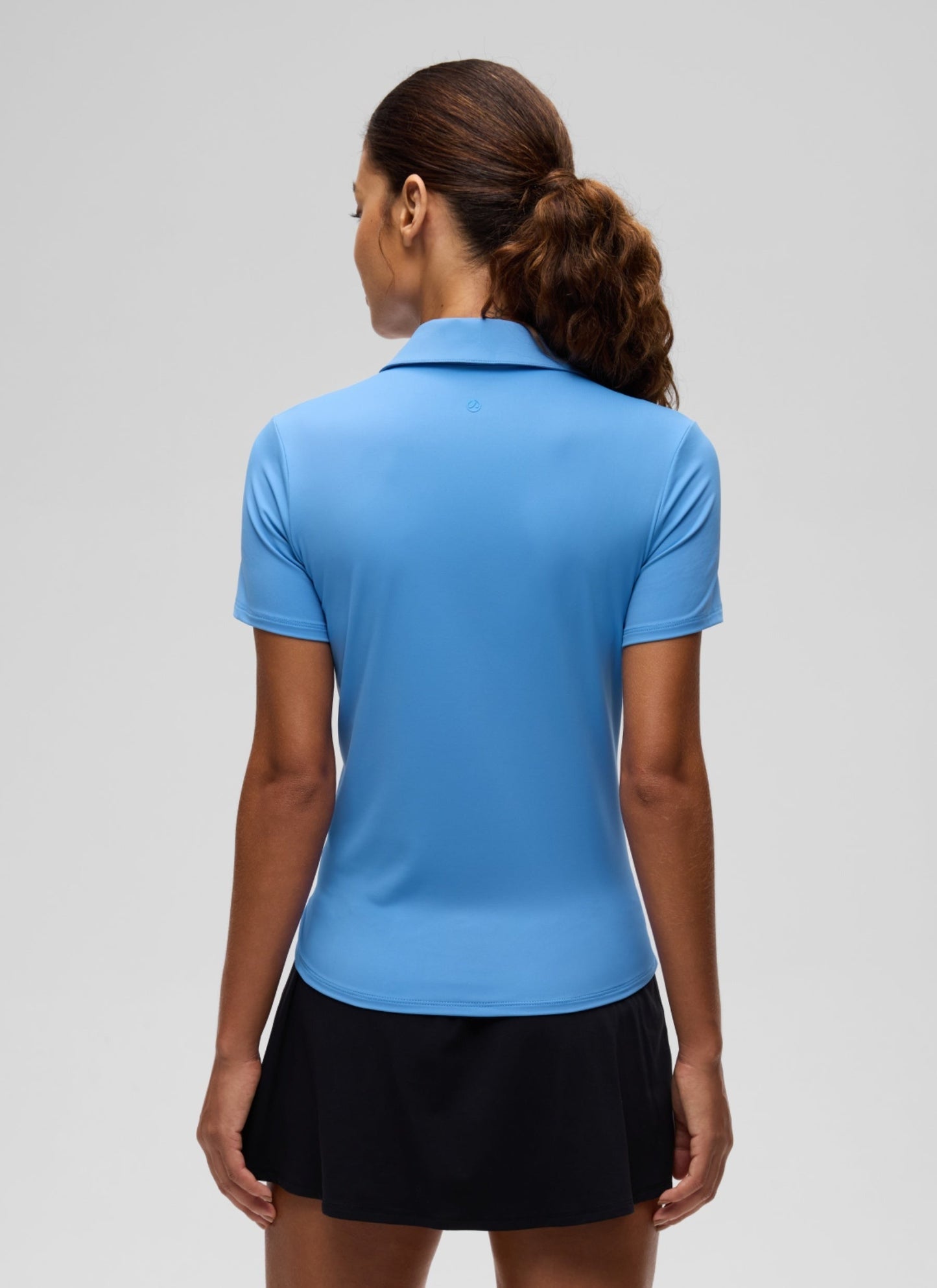 Hip Length Polo Slim Fit Short Sleeve