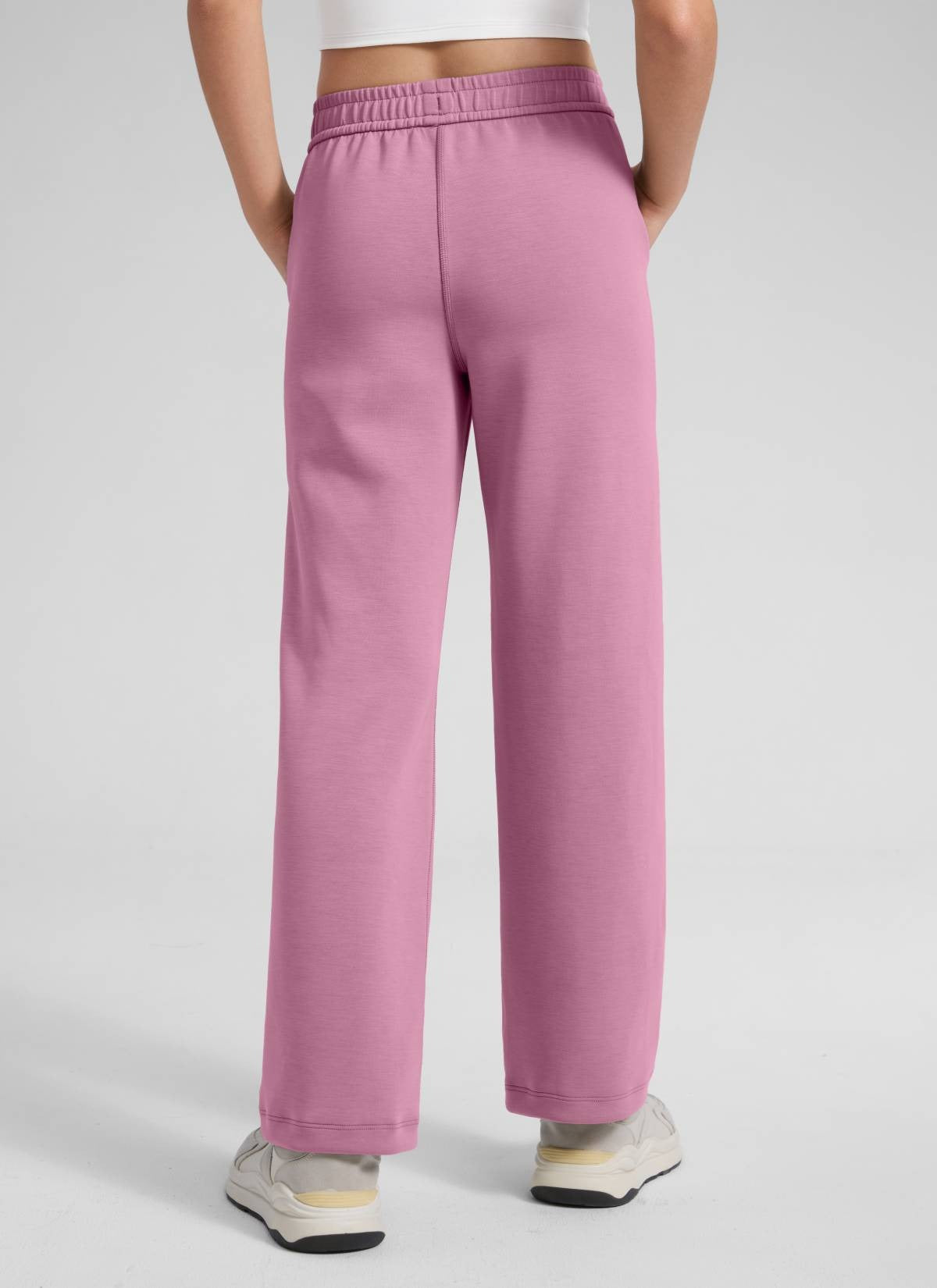 SoftAura Girls High Rise Wide Leg Sweatpant
