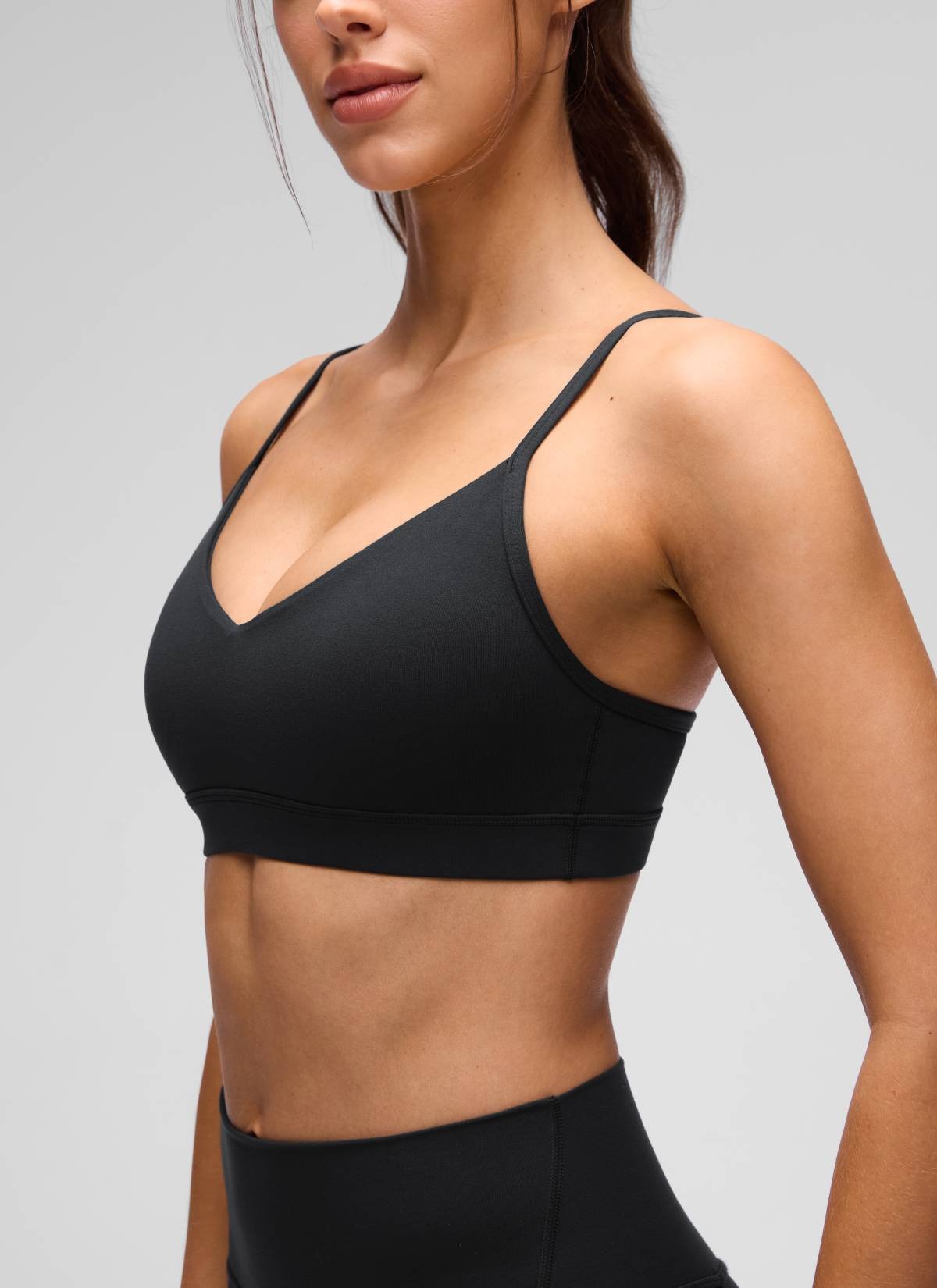 Butterluxe V Neck Spaghetti Strap Bra