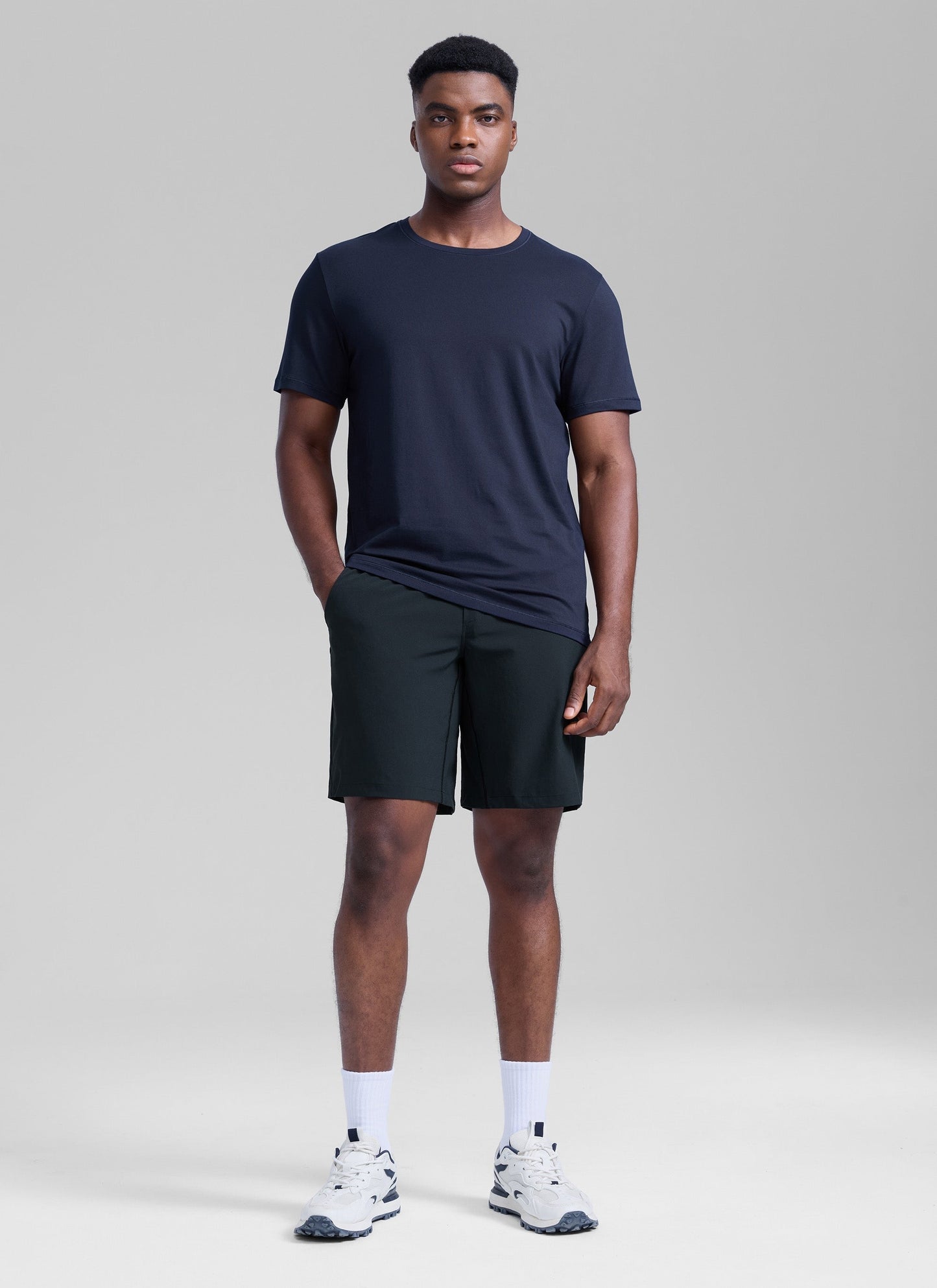 Feathery-Fit Linerless Athletic Shorts 9''