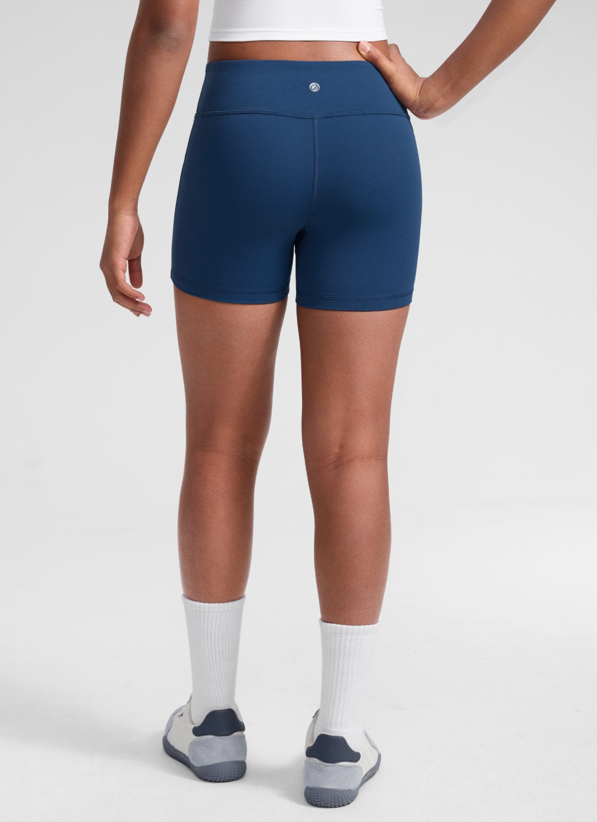 Girls Butterluxe No Front Seam Biker Shorts