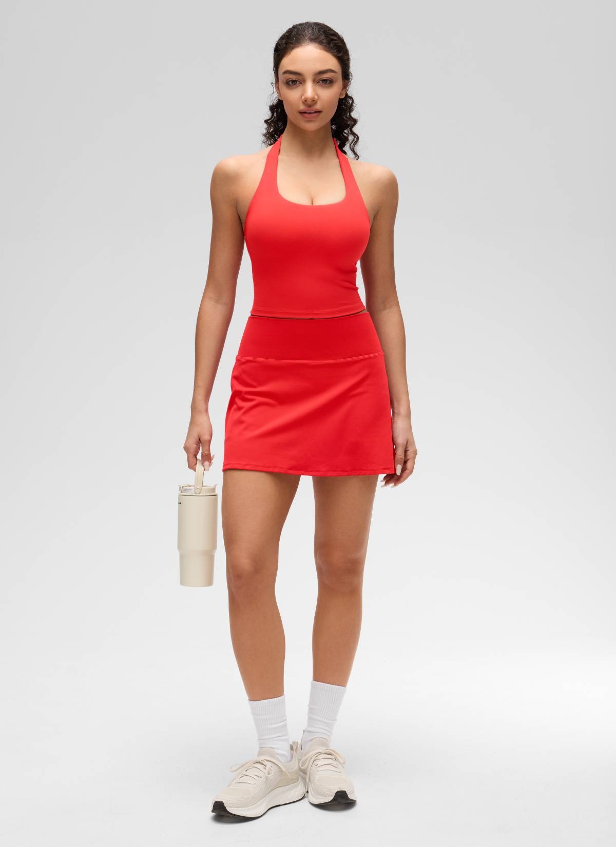 Butterluxe Built in Bra Halter Tank