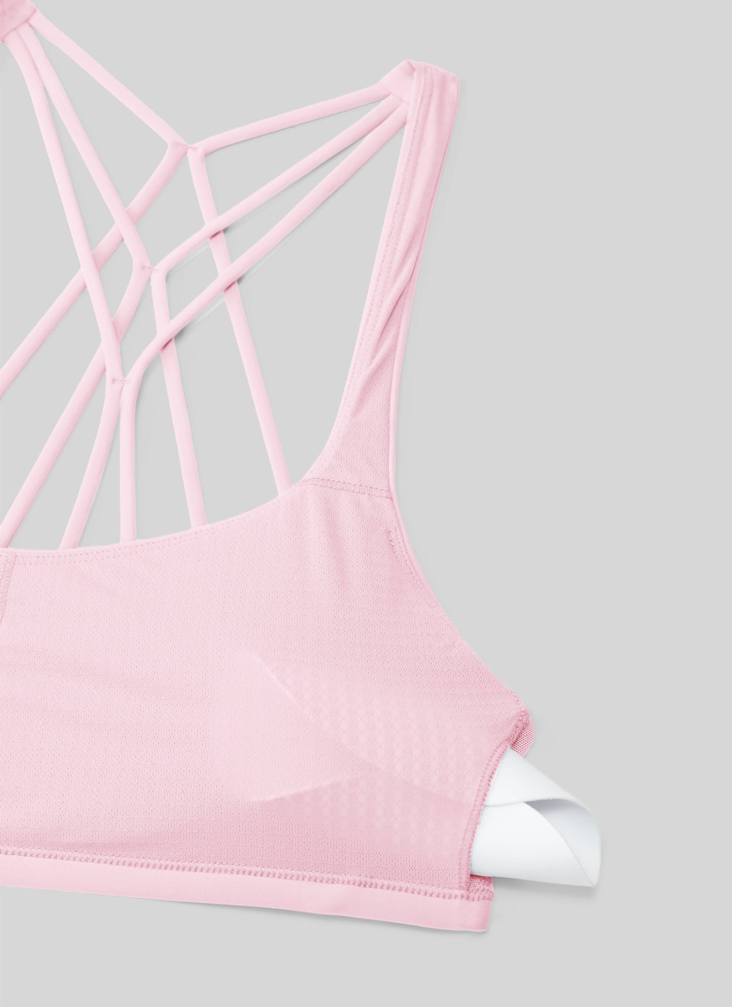 Nakedfeel Low Cut Strappy Bra (6 Straps)
