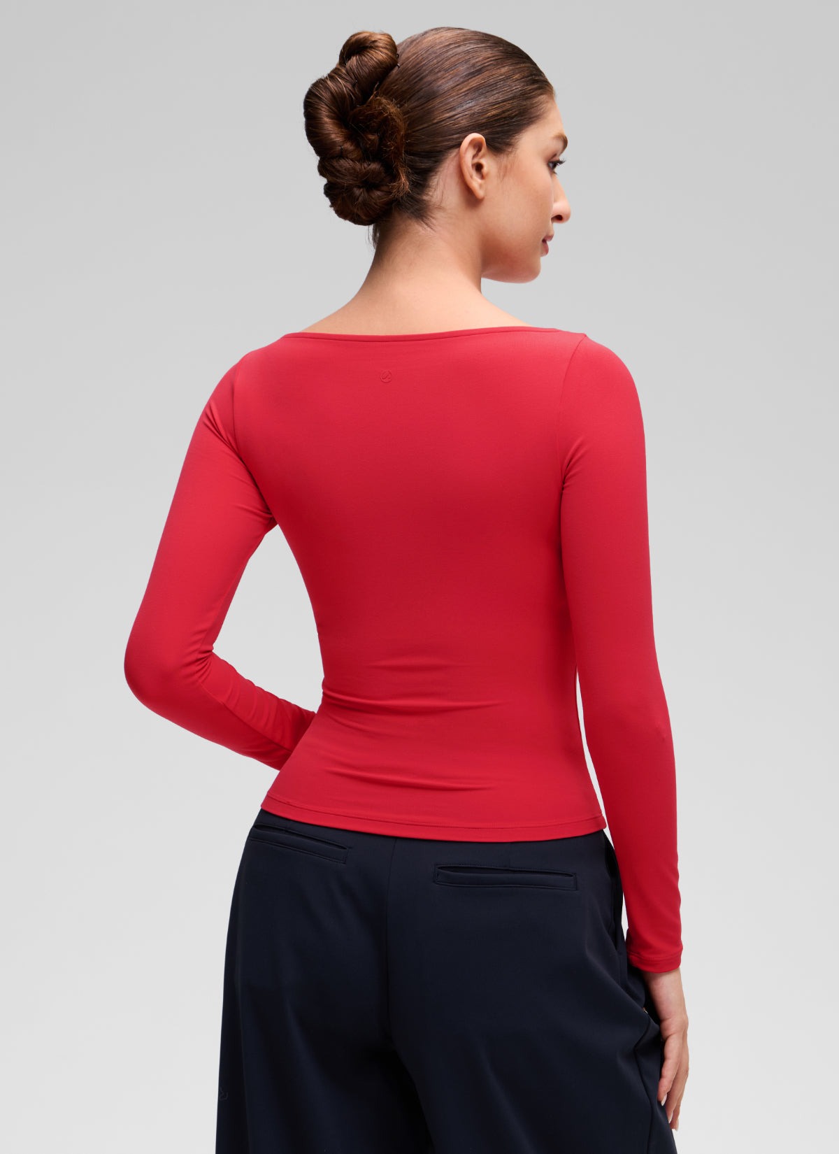 Softembrace Boat Neck Long Sleeve