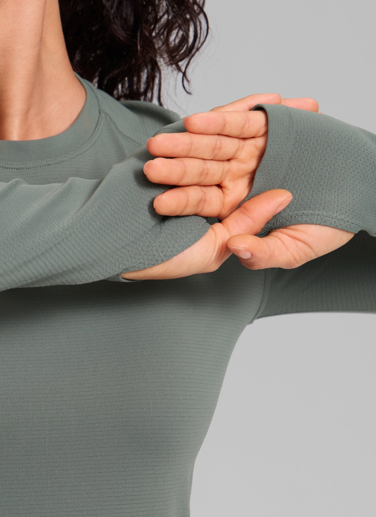 Seamless Thumbhole Long Sleeve