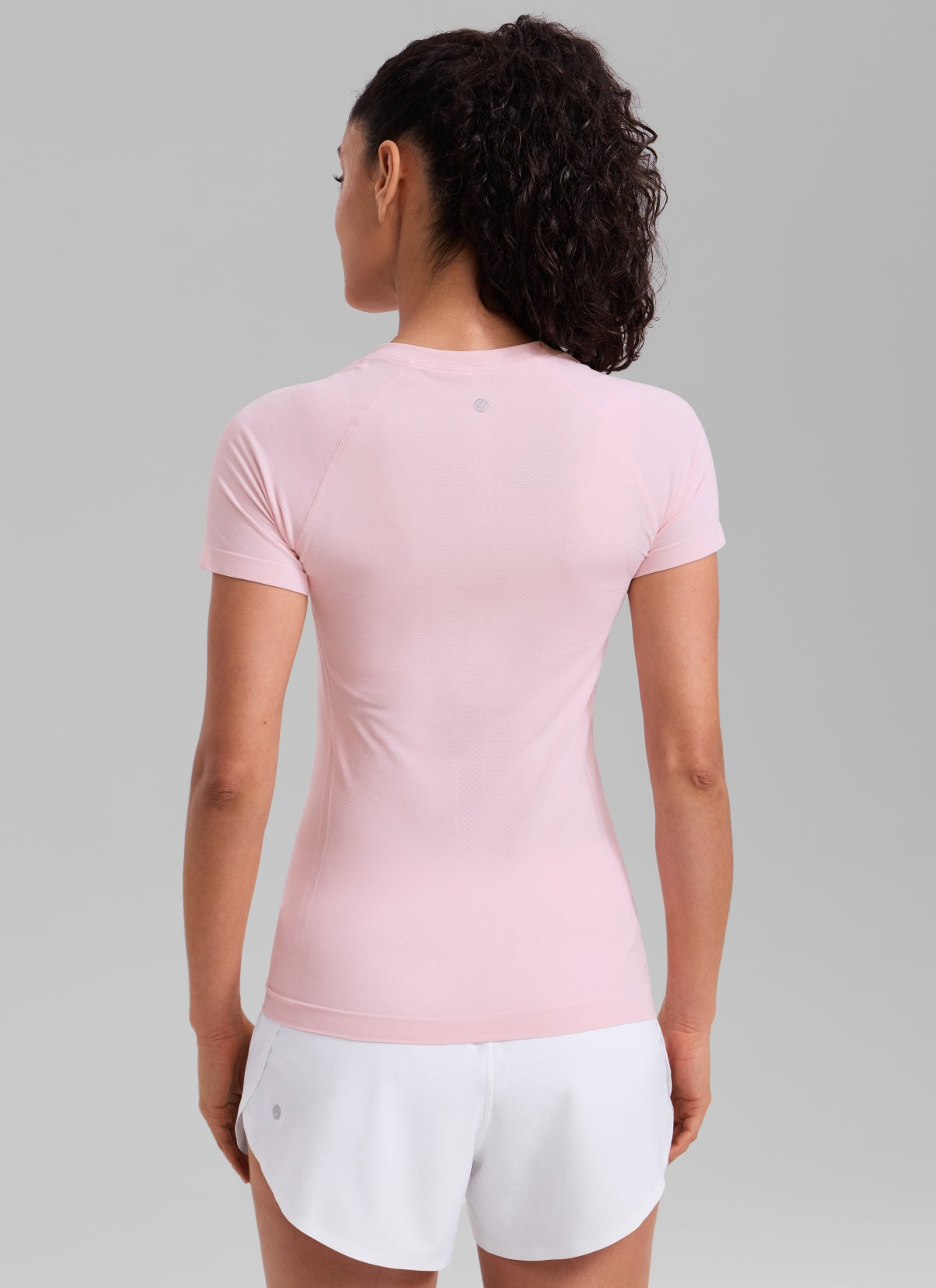 Seamless Hip Length Short Sleeve