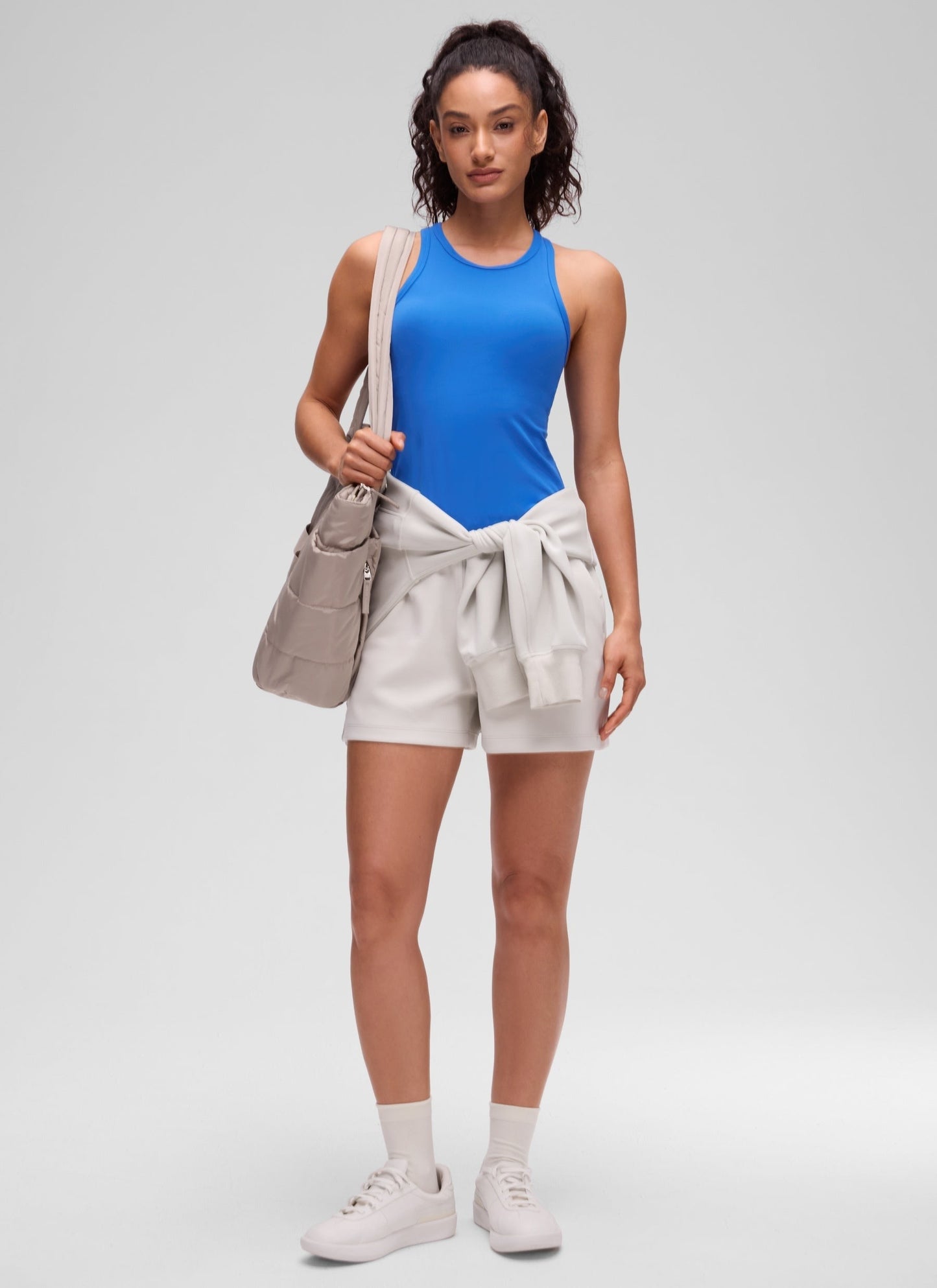 Butterluxe Waist Length Racerback Tank